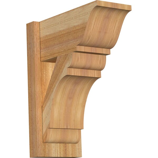 Ekena Millwork Olympic Traditional Rough Sawn Outlooker, Western Red Cedar, 8"W x 16"D x 20"H OUT08X16X20OLY01RWR - main